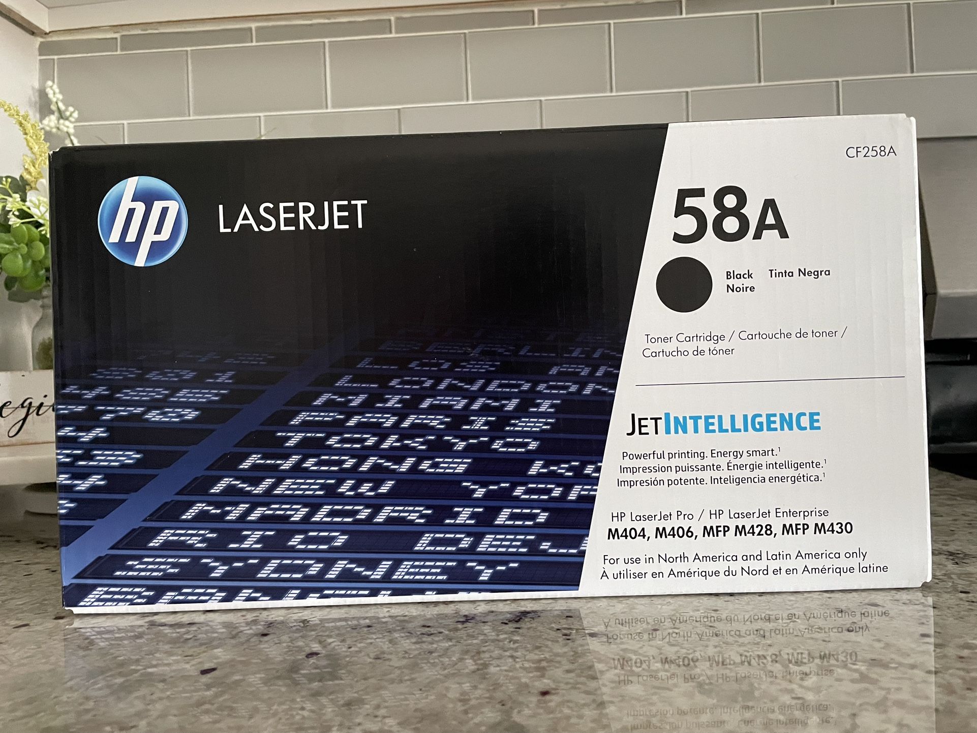 hp laser-jet Black Toner Cartridge 58A