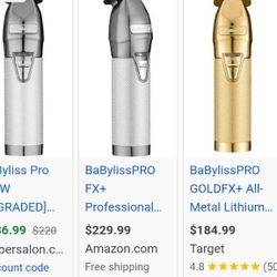 Babylisspro Trimmers!