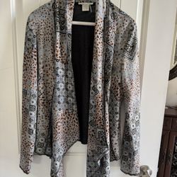 Alberto Makali Women’s Vintage Butterfly Cardigan Size S