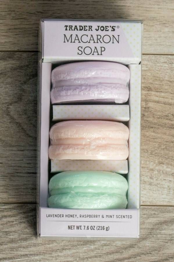 Macaron 3 Piece Soap Set - Lavender, Mint, Raspberry