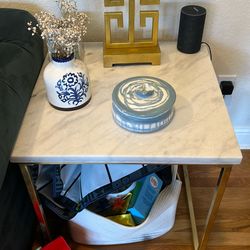 Marble Top Side Table