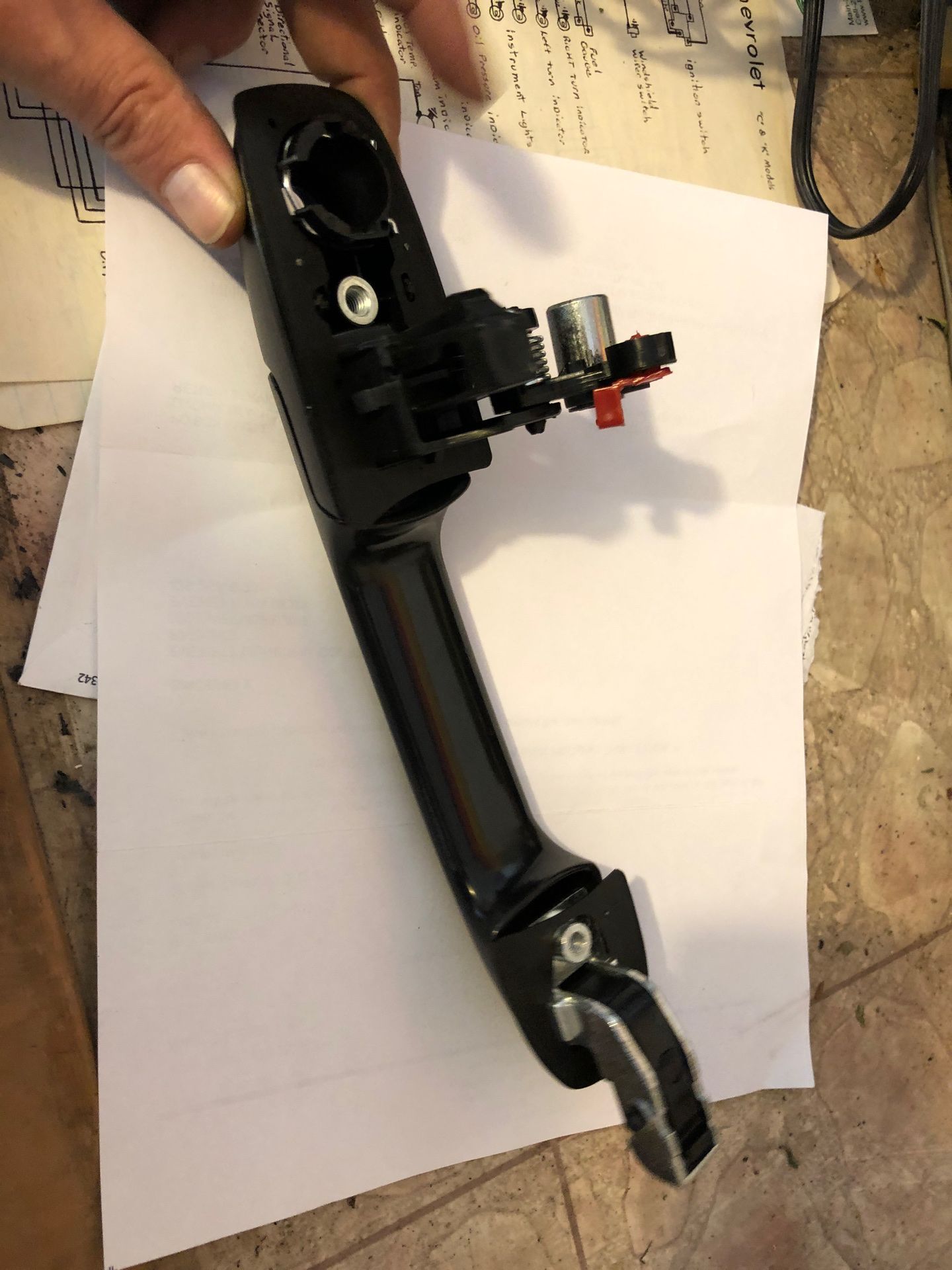 New Honda Pilot door handle