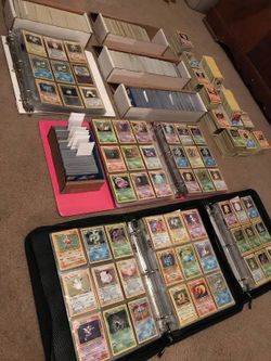 Buying whole Pokémon Collections, Sealed Product, Bulk, Singles, Etc.
