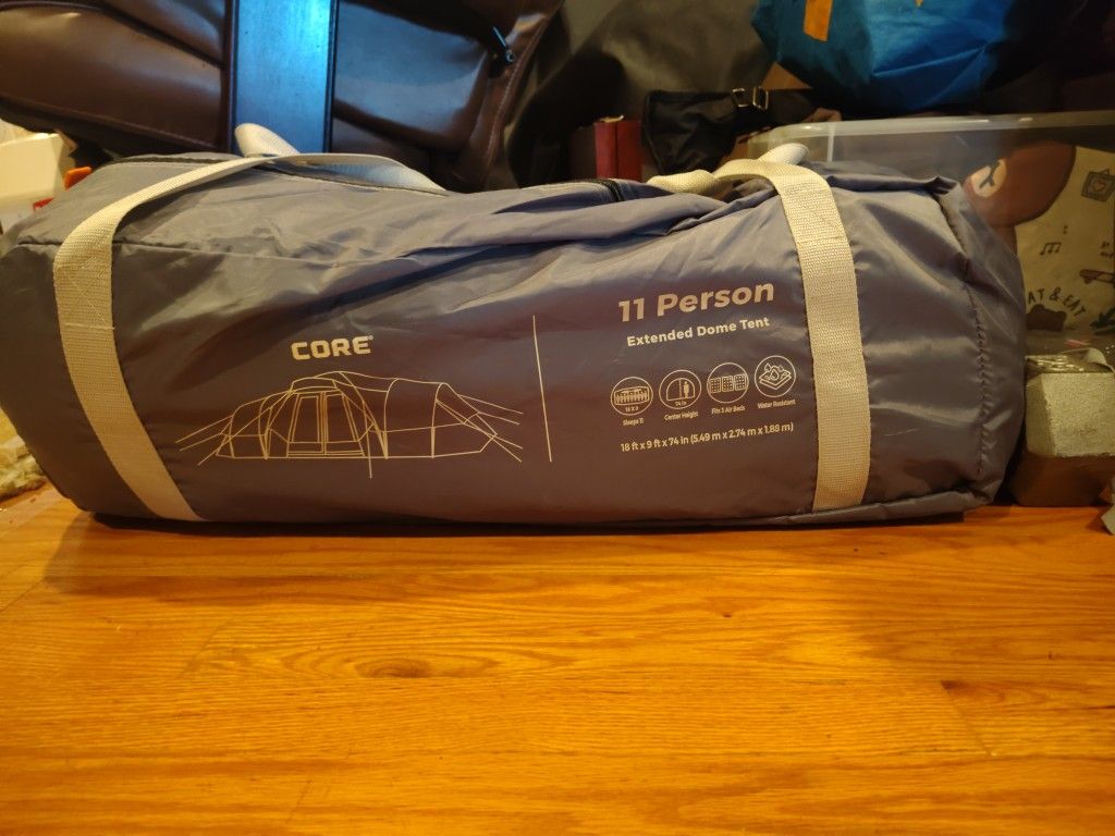One 11 Person Tent And One 6 Person Tent 