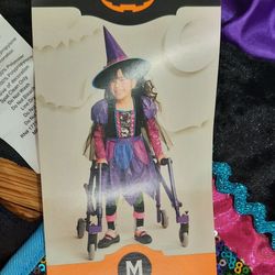 Girls Halloween Witch Costume