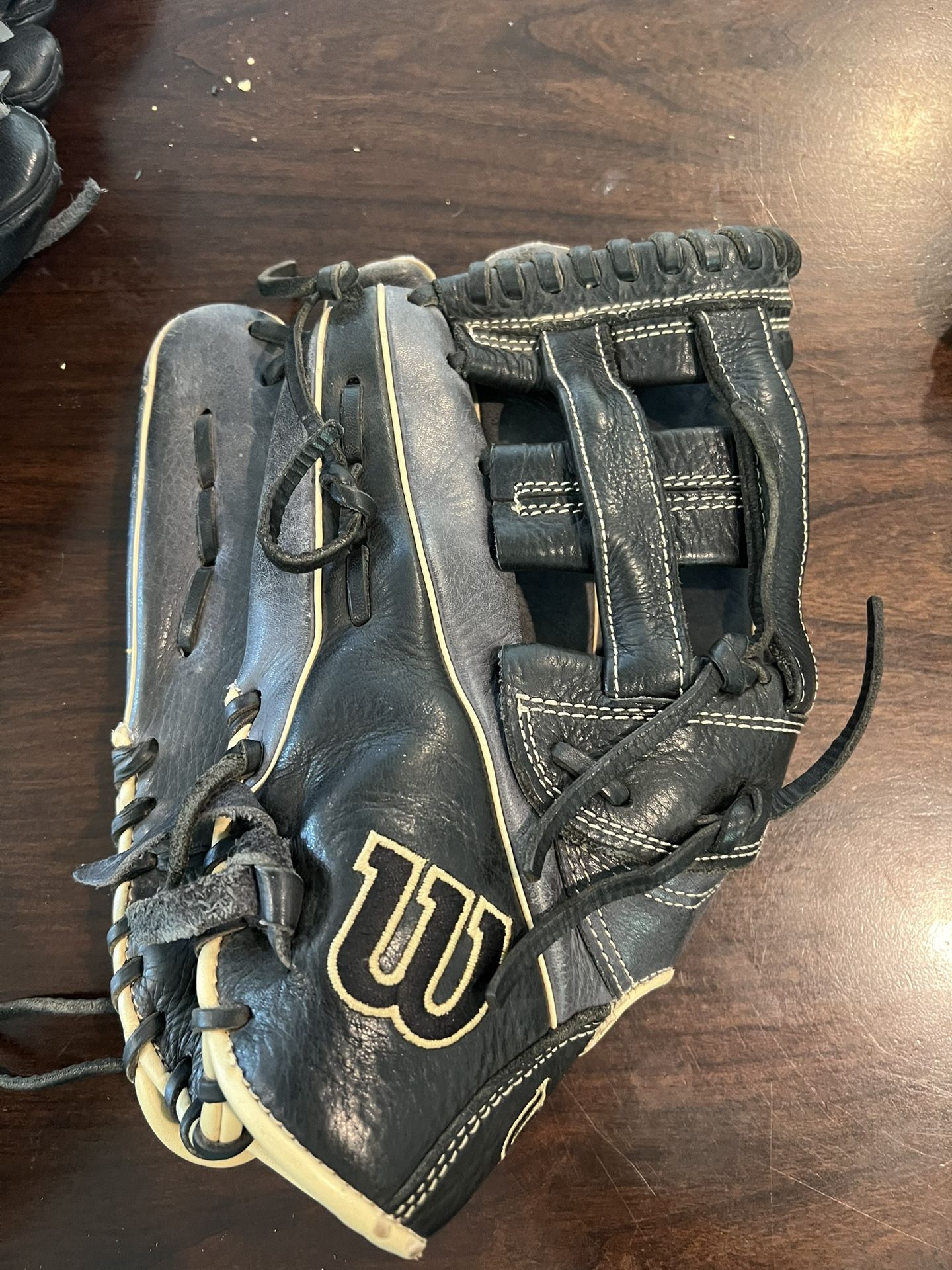 Wilson A1000 12.5” Baseball Glove – Full Grain Leather – Left-Hand Throw