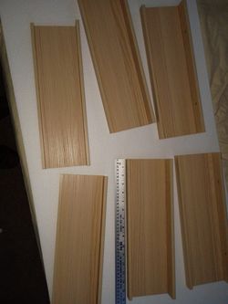Set of ( 6 )Wooden Shelves - Collectibles/Kitchen