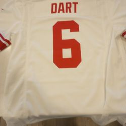 Jaxson Dart Nike Jersey #6 White