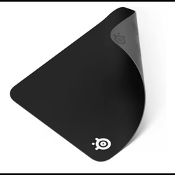 SteelSeries QcK Medium Gaming Mousepad, Black, Non-Slip Silicone Rubber Base