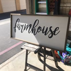 Wood Sign