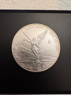 2024 Mexican Libertad 1 oz Silver Coin