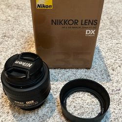 Nikon AF-S 35mm F/1.8