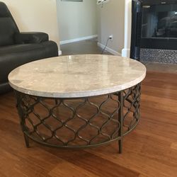 Marble Top Coffee Table
