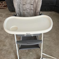 High Chair With Tray 