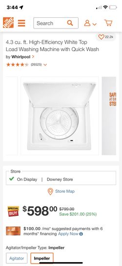 Whirlpool Washer