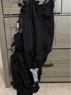 3 Black Shapewear Bodysuits from Amazon