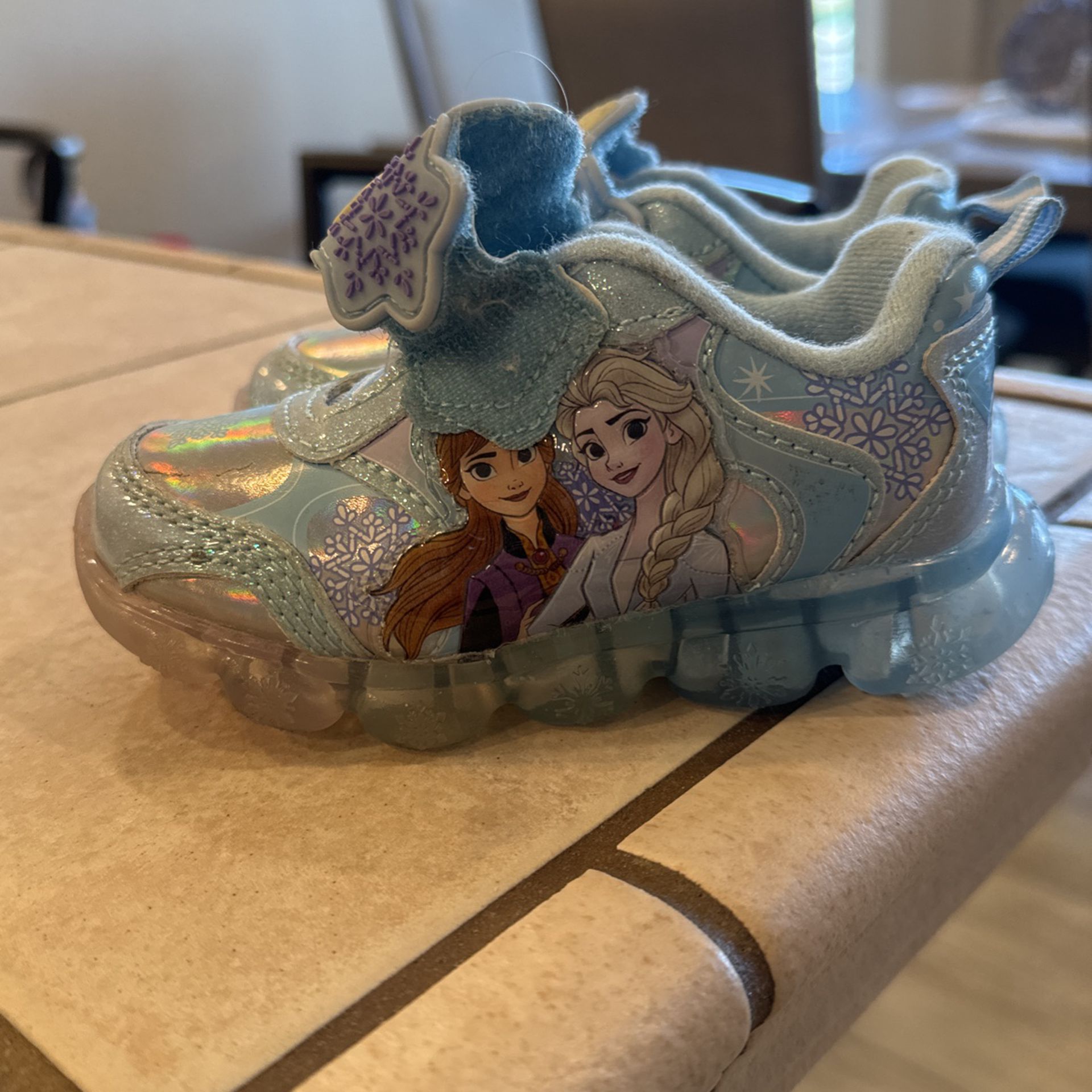 toddlers Light Up Elsa Shoes