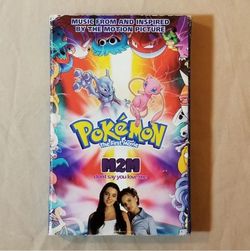 Pokemon Movie M2M Don't Say You Love Me Cassette Single Cassingle NOT CD Vinyl