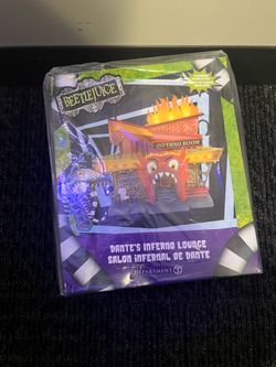 Department 56 Beetlejuice Dantes Inferno Lounge
