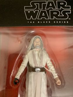 Star Wars the black series mini Luke skywalker Jedi master figure