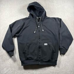 Pro Club Men's Size Medium Black Heavyweight Pullover Hoodie Y2K Baggy