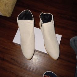 Suede Ankle Boots - BRAND NEW