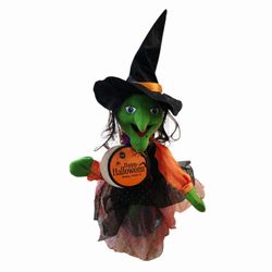 Animated Musical Witch Plush Moves Talks Gets Tall I Put A Spell On You NWT