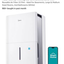 Midea Dehumidifier Model# MAD22C1AWS