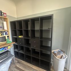 Shelving Unit 4 Drawers 