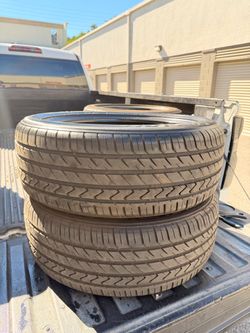 235/50/20 Lexani 90%+ tread (2)