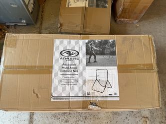 Athletic Works Adjustable Multi Angle Rebound Net