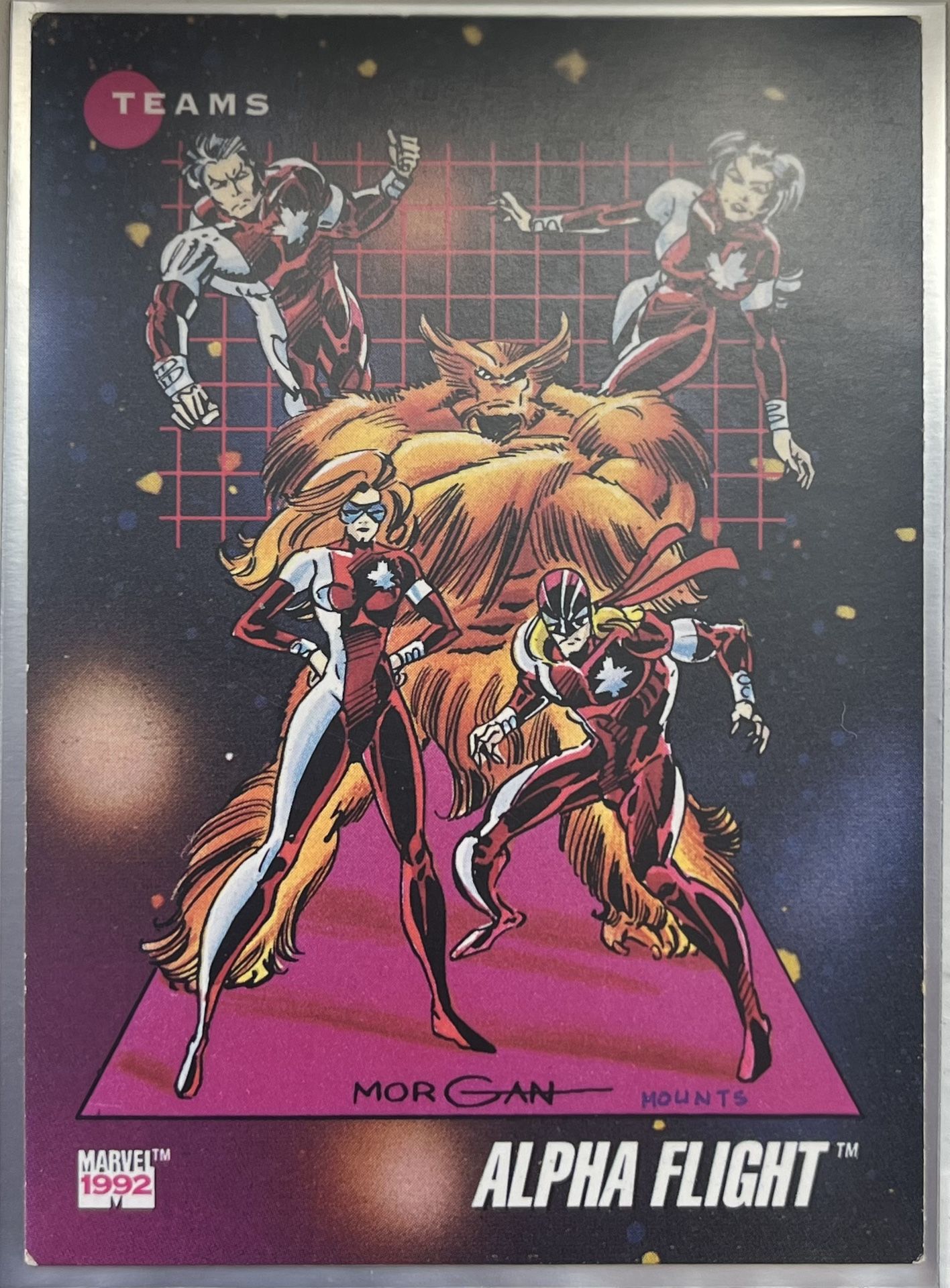 Alpha Flight Trading Card 1992