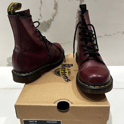 Doc Martin Red Shoes Boots