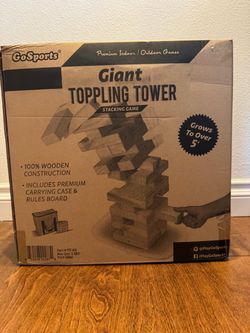 Giant Toppling Tower