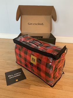 Big Blanket Co Throw Blanket Red Plaid