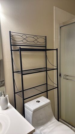 Over toilet organizer