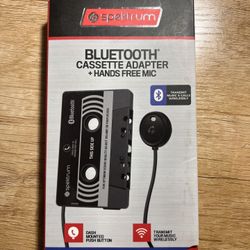 Spektrum Bluetooth Cassette Adapter + Hands-Free Mic