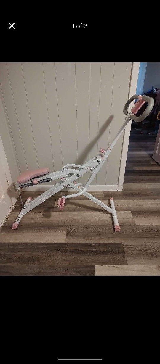 Pink Rowing Machine