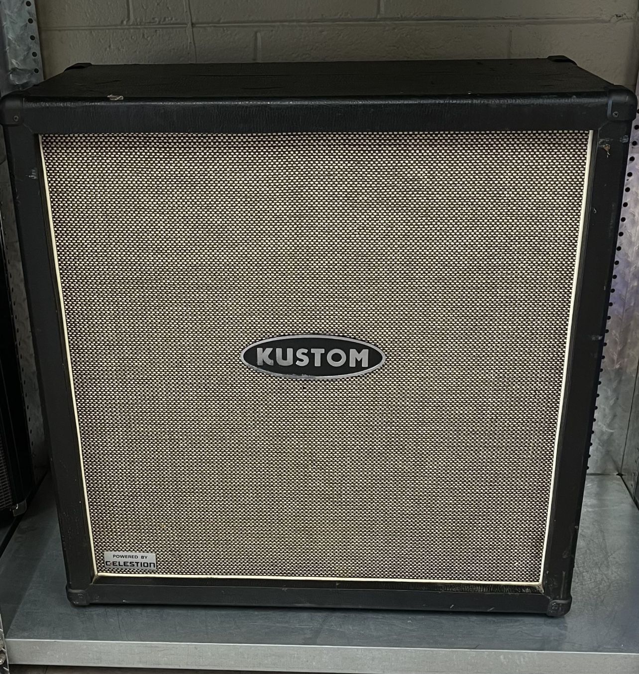Kustom Q412B Straight Guitar Speaker Amp Cabinet *5088