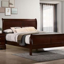 Full Size Bed Frame Cherry