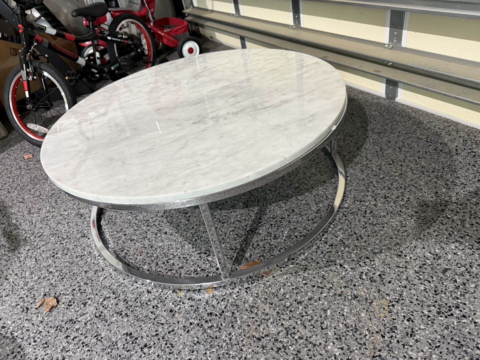 City Furniture Marble Coffee Table