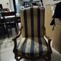 Elegant Antique High Chairs Wood 2 For 500
