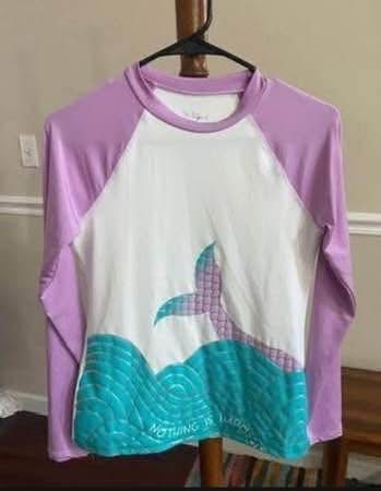 Child New Size XL 14-16 Cat And Jack Fishing Swimming Shirt Just $5
