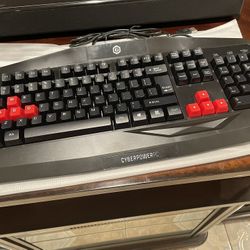 CyberPowerPC Gaming Keyboard NEW