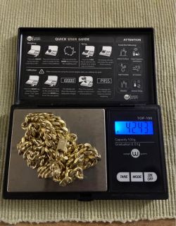 10k gold Cuban link.See description for details.Price is firm