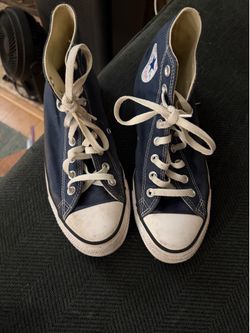 Navy Blue Converse Chuck Taylor’s