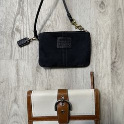 2 Coach Wallets - $50 for BOTH