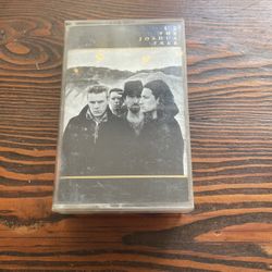 U2 the Joshua tree Cassette Tape