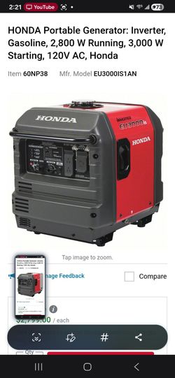 Honda Whisper eu 3000