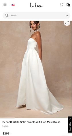 lulus wedding dress Xl